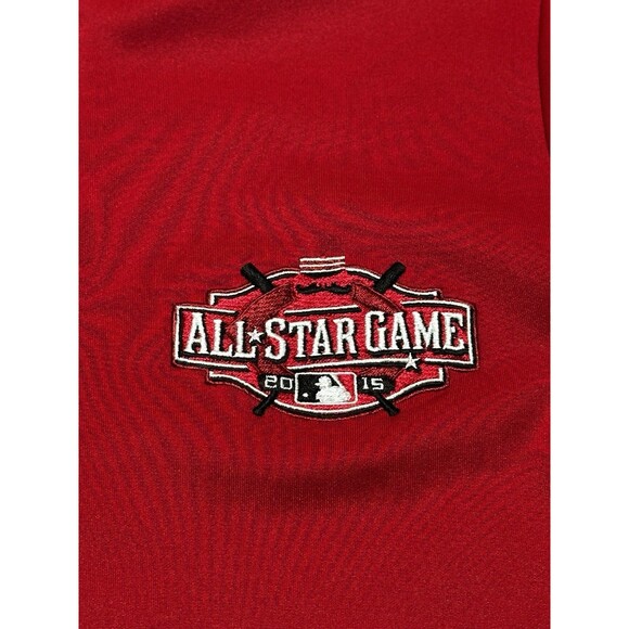 2015 MLB ALL-STAR Game Antigua Women's Jacket Red Great American Ballpark Cincy - Picture 3 of 12
